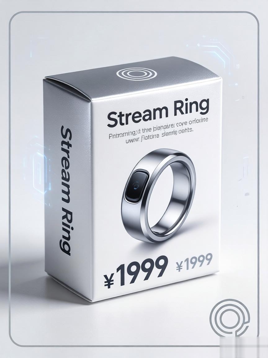 能“记录想法”的智能戒指 Stream Ring 问世，预售价 249 美元起第三张图