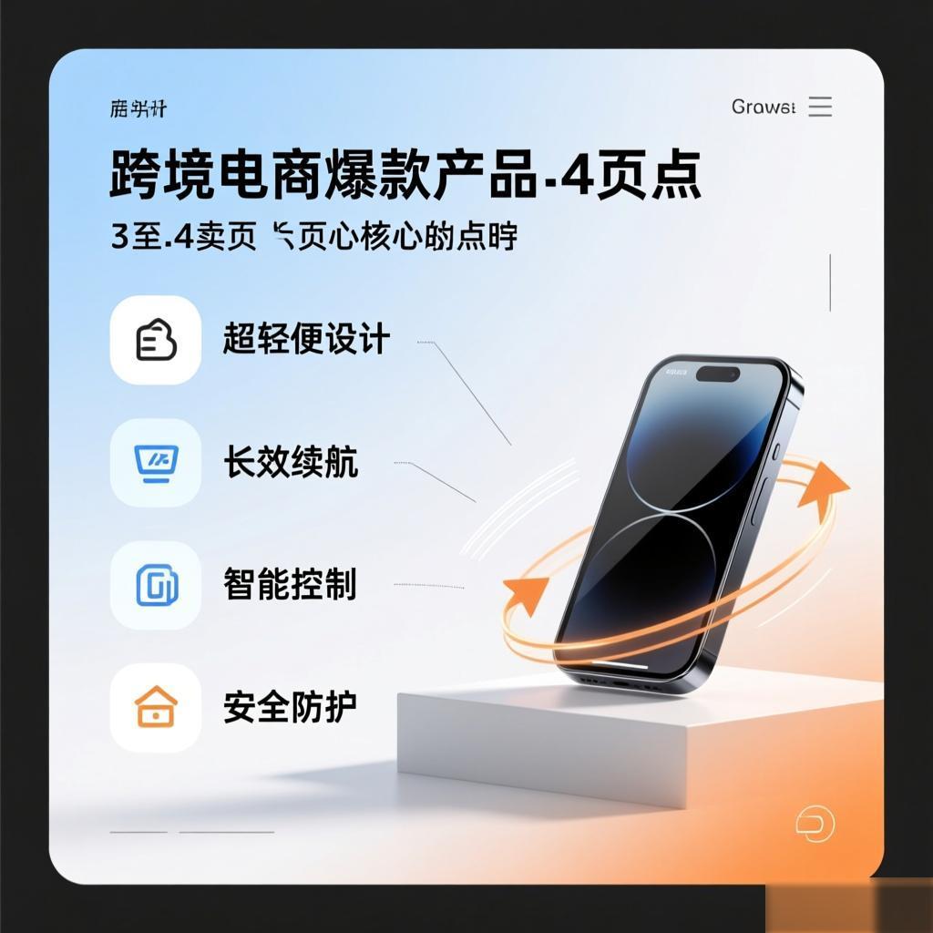 跨境电商标品站爆款详情页模板 跨境电商标品站爆款详情页模板第二张图
