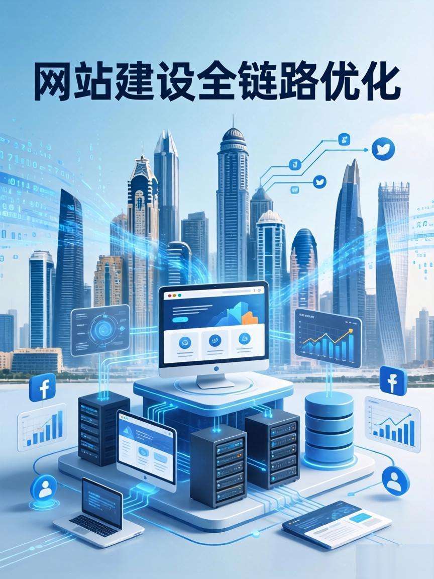 网站建设全链路优化实现精准营销