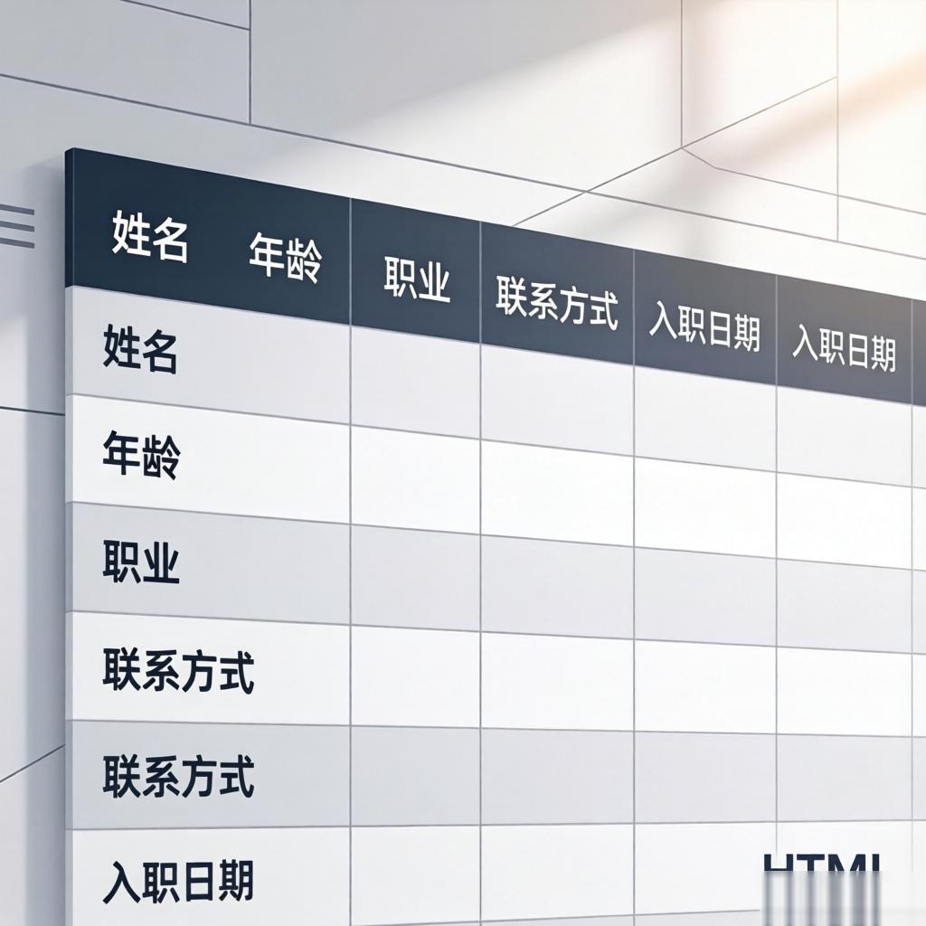 html thead第二张图