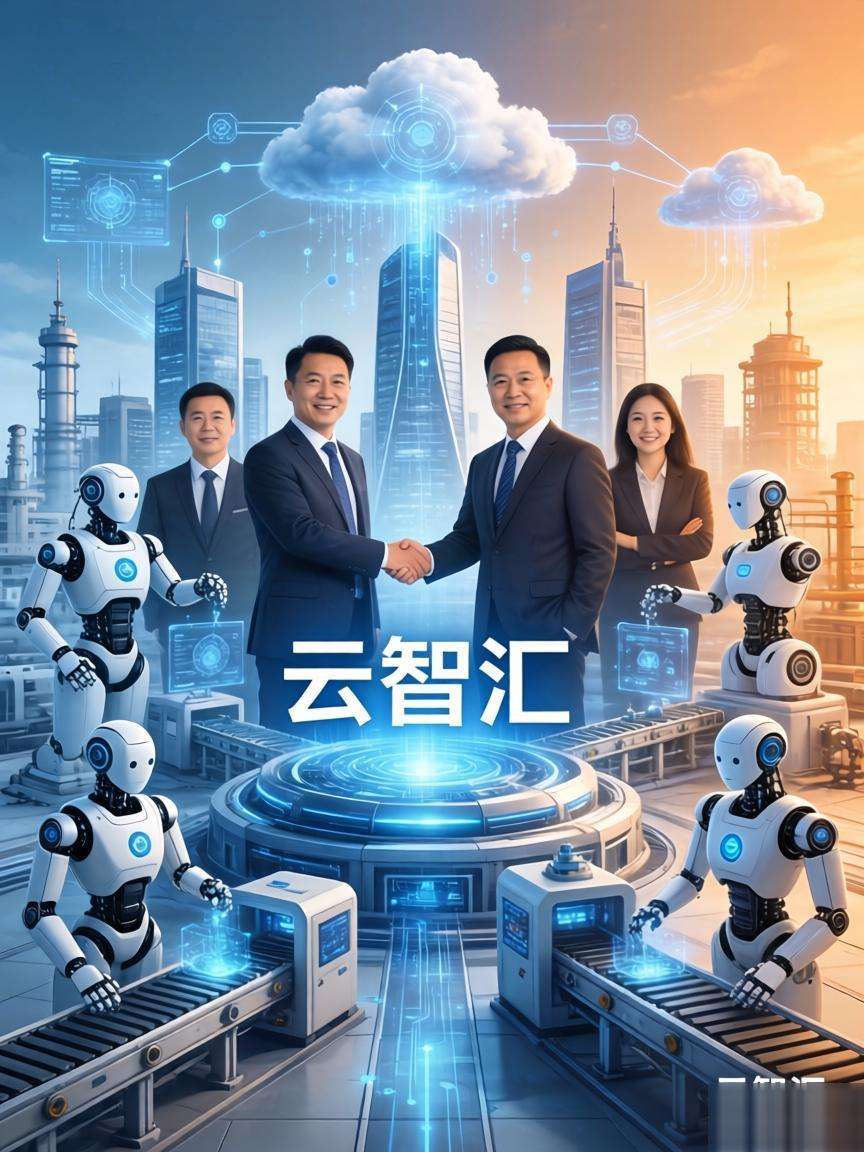 云智汇携手多家顶尖机器人企业，共绘智能制造新蓝图