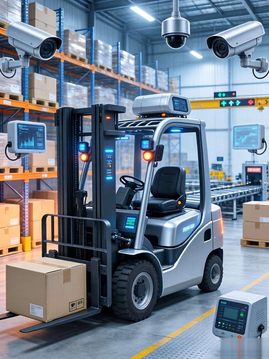 AI防线升级：首析威盛M168Pro 叉车AI安全监控套件
