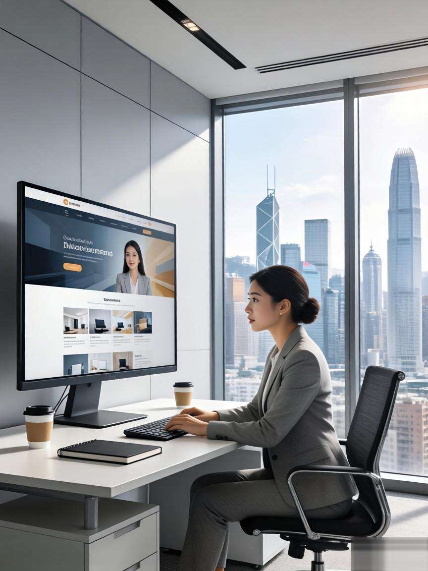 高端大气风格网站建设的布局规划