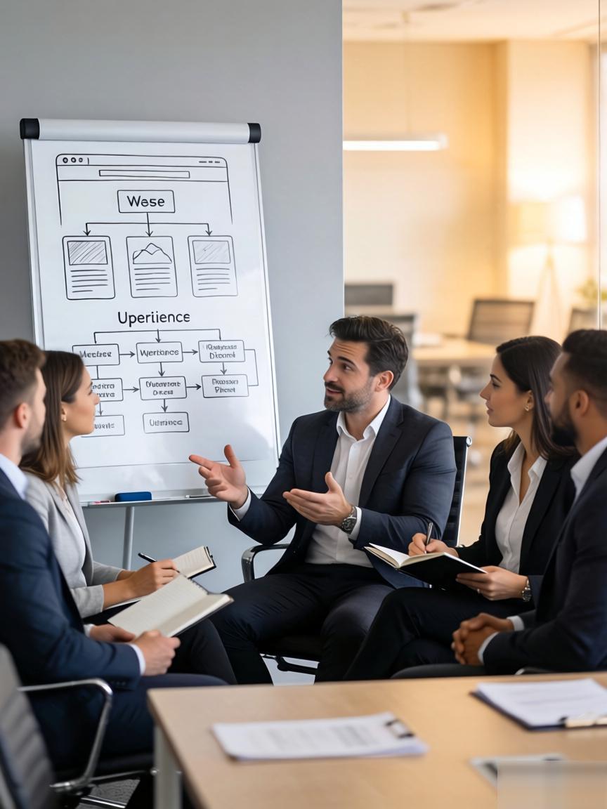 高端大气风格网站建设的布局规划第三张图