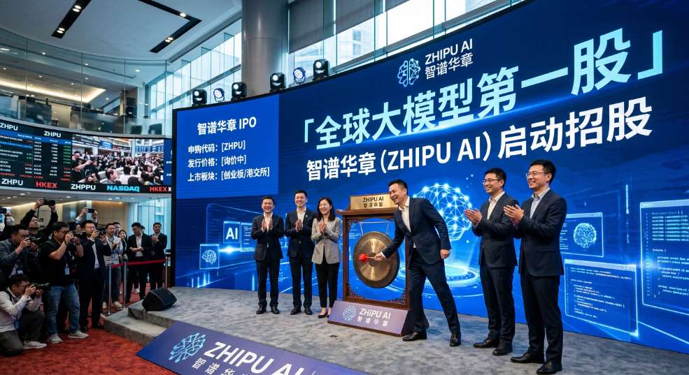 「全球大模型第一股」智谱华章启动招股