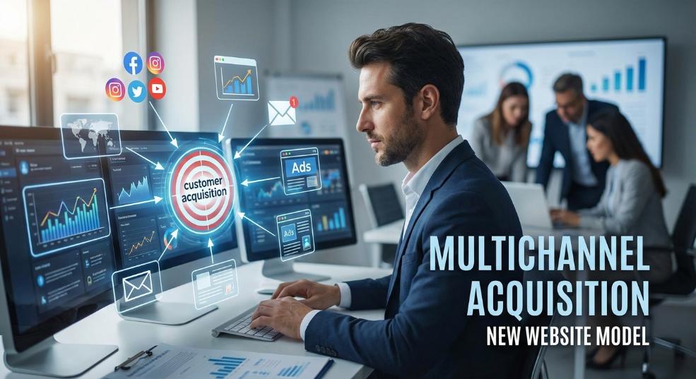 网站建设全新模式实现多渠道精准获客