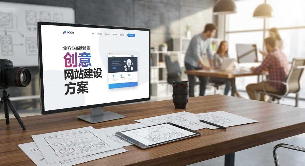 创意网站建设方案提高品牌竞争力第一张图