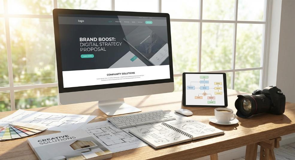 创意网站建设方案提高品牌竞争力第二张图