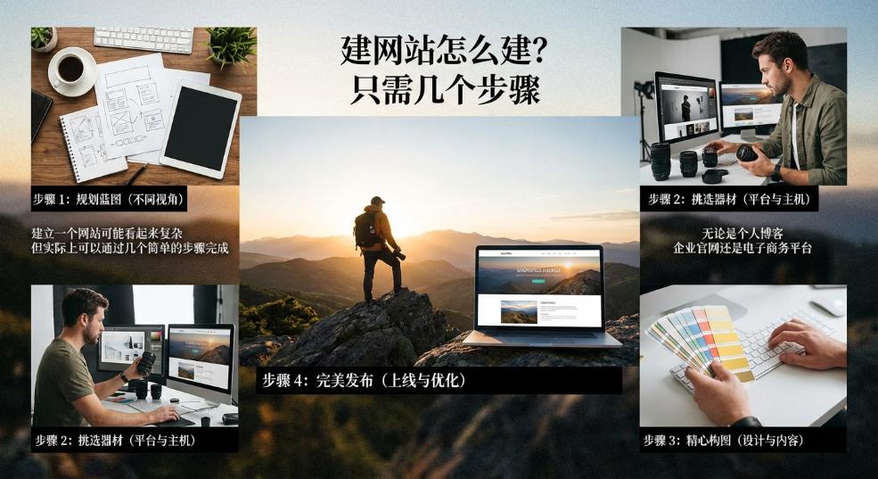 建网站怎么建?只需几个步骤 建网站怎么建?只需几个步骤第二张图