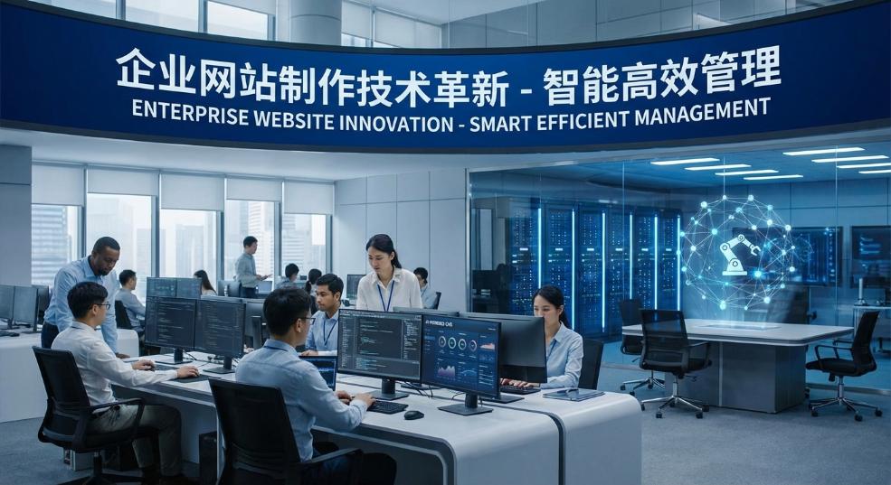企业网站制作技术革新实现智能高效管理第二张图