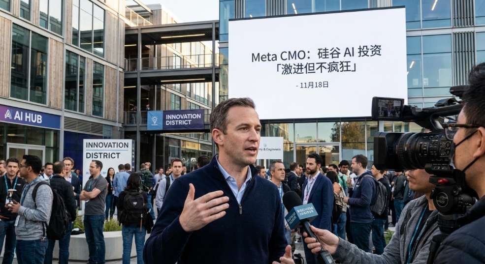 Meta CMO:硅谷 AI 投资「激进但不疯狂」 Meta CMO:硅谷 AI 投资「激进但不疯狂」第二张图