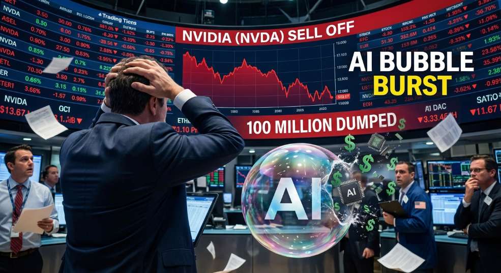 投资人抛售价值 1 亿美元英伟达股票，AI 泡沫担忧加剧