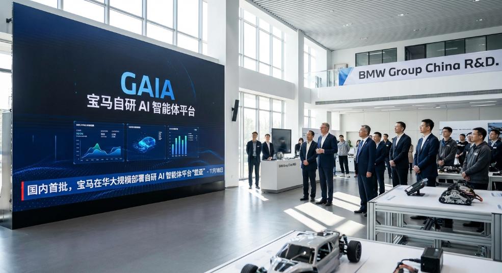 国内首批，宝马在华大规模部署自研 AI 智能体平台“盖亚”第一张图