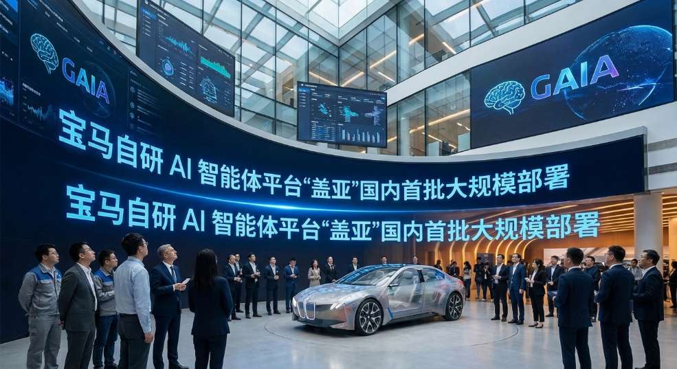 国内首批，宝马在华大规模部署自研 AI 智能体平台“盖亚”第二张图