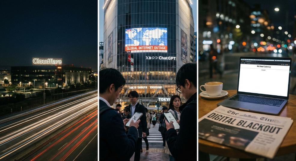 Cloudflare 全球故障引发大规模宕机，X 与 ChatGPT 受波及第二张图