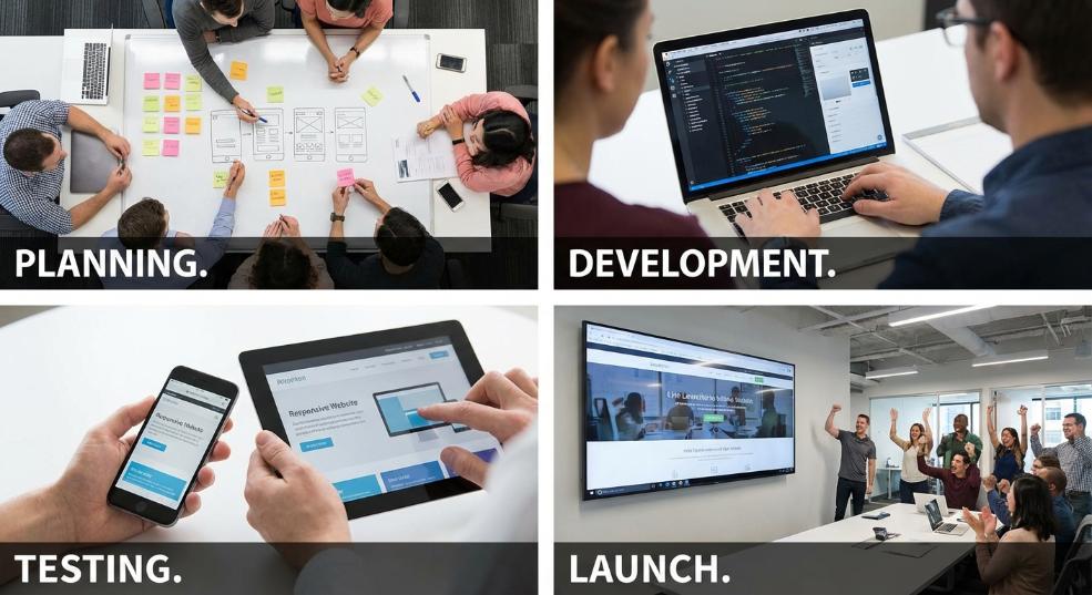 网站制作流程如何精简高效？第二张图
