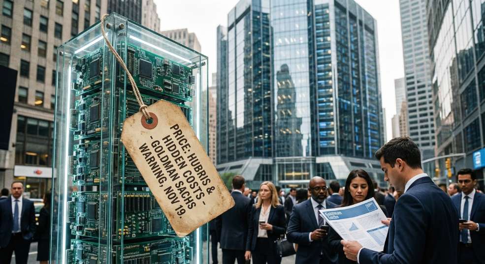 高盛警告：AI 的繁荣早已在暗中标好了价格第二张图