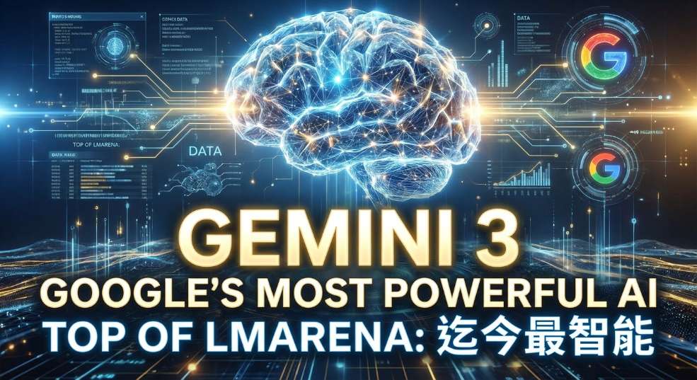 谷歌最强 AI模型 Gemini 3 正式登场：发布即登顶 LMArena，号称