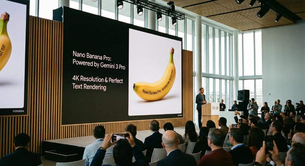 谷歌发布新一代图像生成模型 Nano Banana Pro：基于 Gemini 3 Pro 打造，支持 4K 分辨率与完美文字渲染第一张图