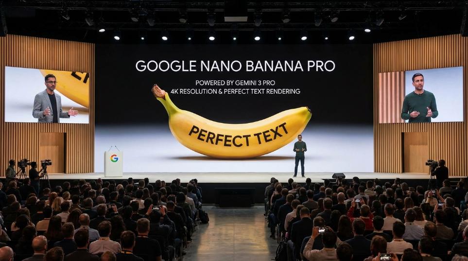 谷歌发布新一代图像生成模型 Nano Banana Pro：基于 Gemini 3 Pro 打造，支持 4K 分辨率与完美文字渲染第二张图