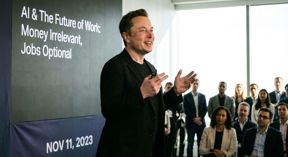 马斯克：AI 和机器人将使金钱无关紧要，工作也会变成可选项第一张图