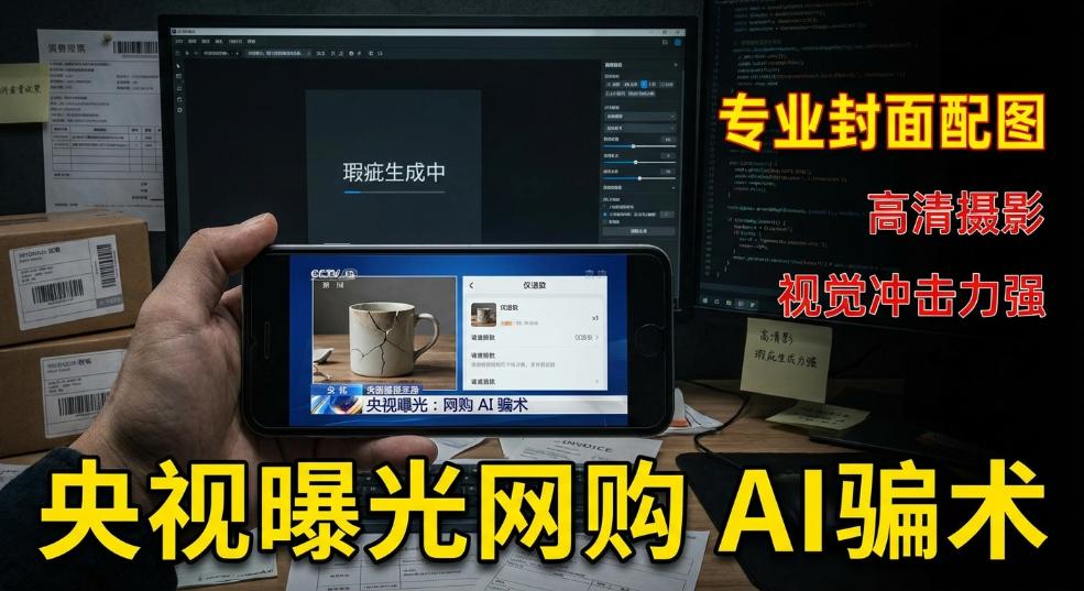 央视曝光网购 AI骗术：买家用 AI 生成瑕疵图造假，要求卖家“仅退款”