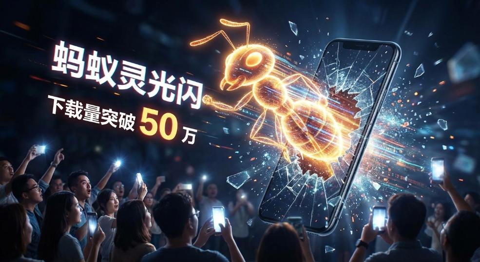 蚂蚁灵光闪应用功能被“挤爆”，上线两天下载量破 50 万