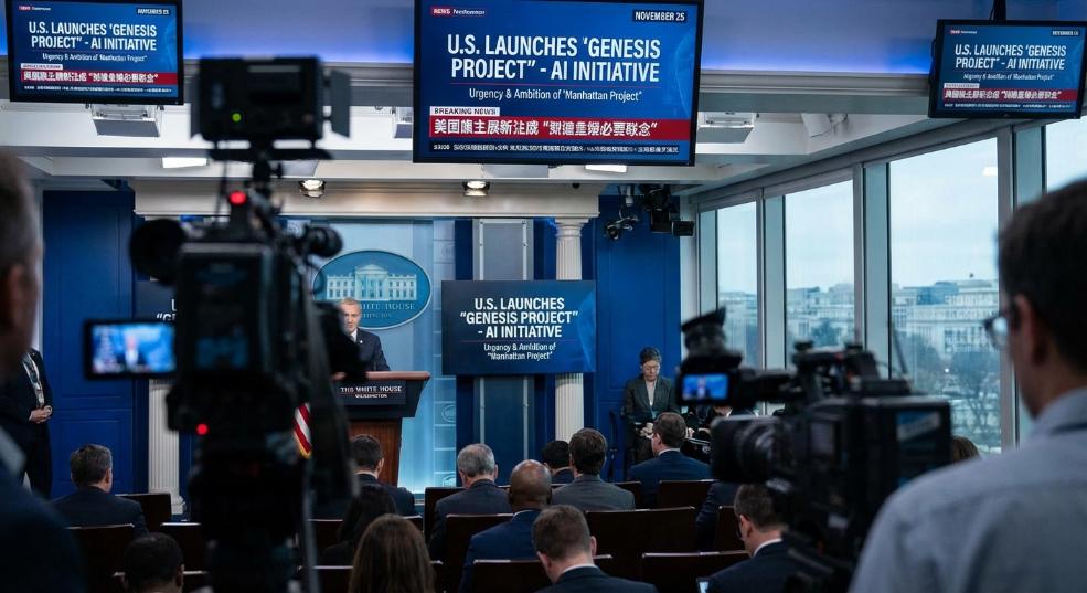 美国启动人工智能“创世纪计划”,称其紧迫性和雄心与“曼哈顿计划”相当 美国启动人工智能“创世纪计划”,称其紧迫性和雄心与“曼哈顿计划”相当第二张图