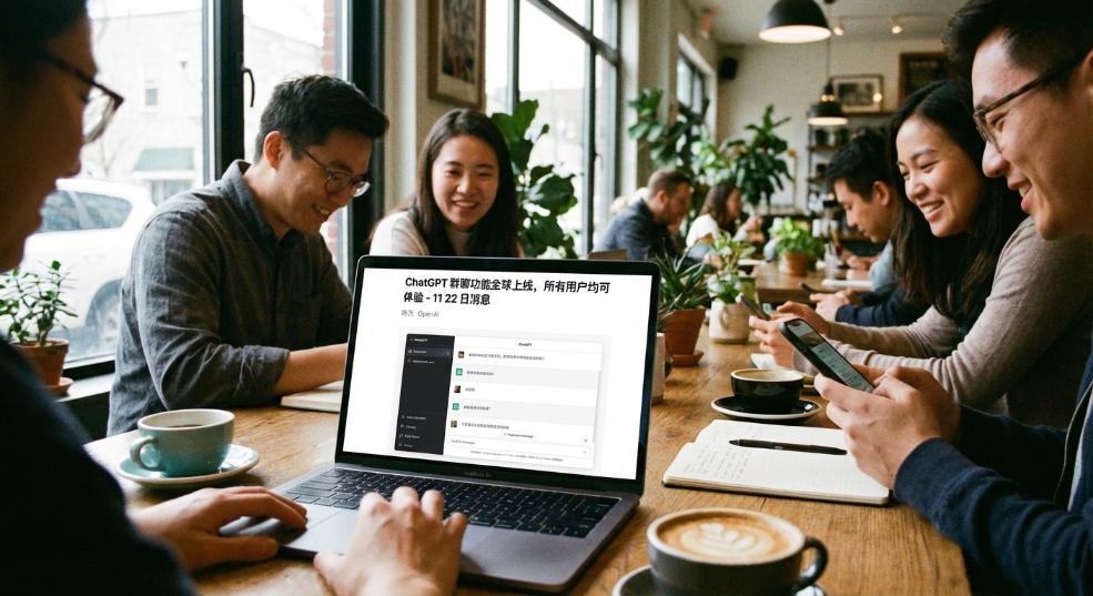 ChatGPT 群聊功能全球上线，所有用户均可体验第一张图