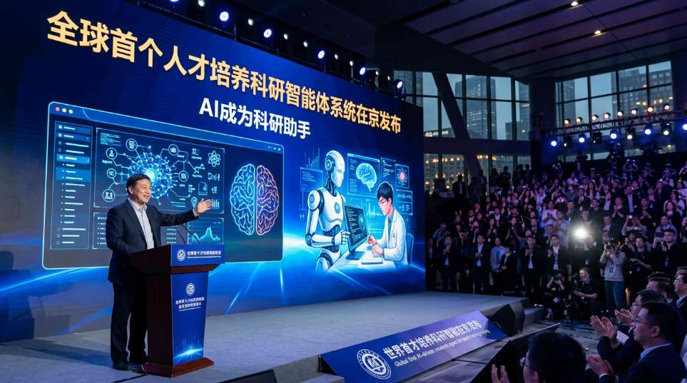 全球首个人才培养科研智能体系统在北京发布，AI 成为科研助手