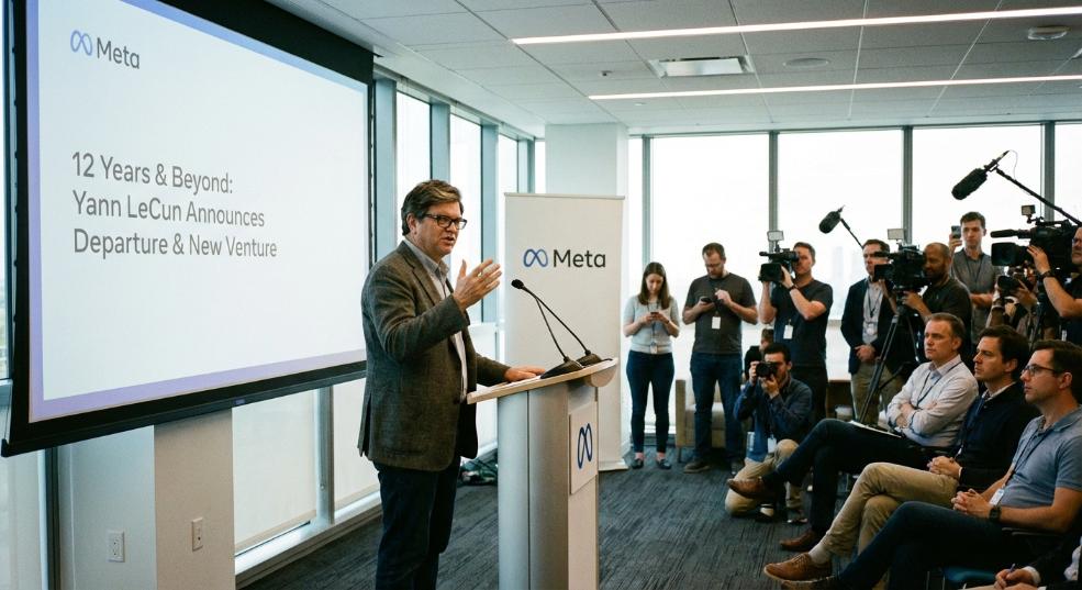 任职 12 年后,Meta 首席 AI 科学家杨立昆宣布离职并「自立门户」 任职 12 年后,Meta 首席 AI 科学家杨立昆宣布离职并「自立门户」第一张图