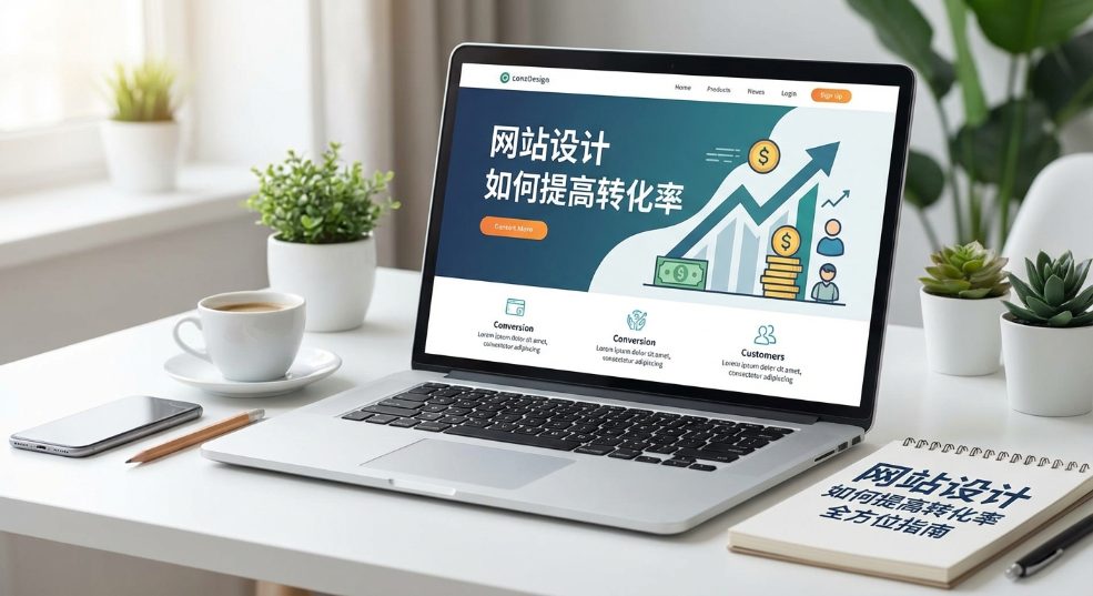 网站设计怎样提高转化？