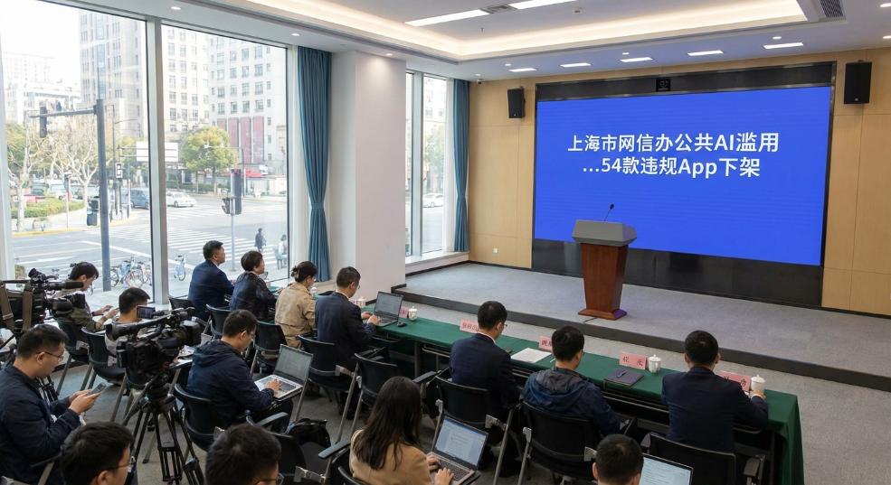上海市网信办重拳整治 AI 滥用：54 款违规 App 下架，3 家网站被立案处罚第一张图
