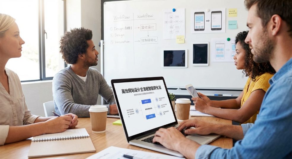 高效网站设计全流程智能转化法第一张图