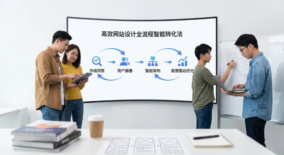 高效网站设计全流程智能转化法第二张图