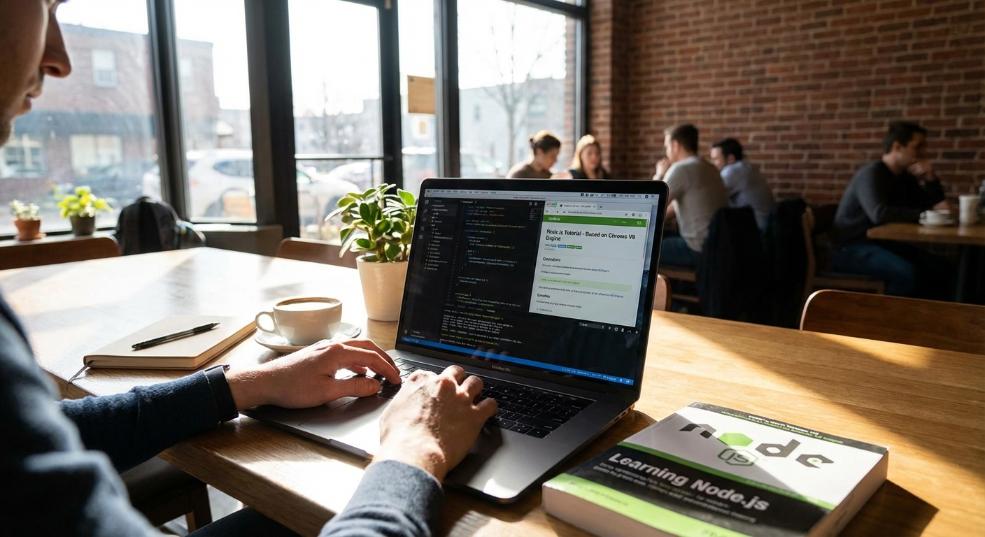 nodejs 教程第一张图
