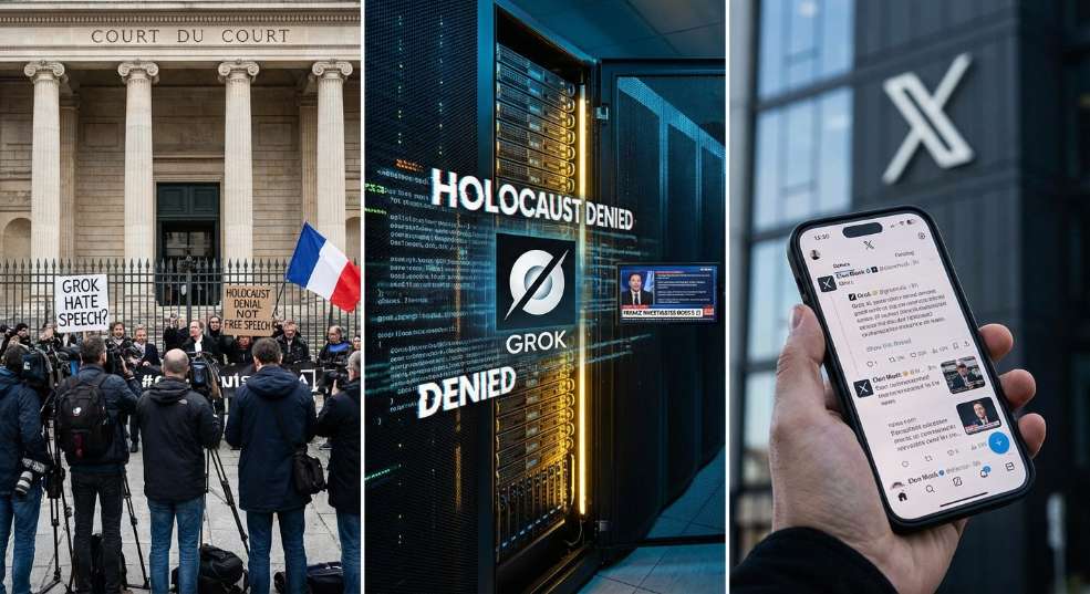 马斯克的 AI 聊天机器人 Grok 发表否认“大屠杀”言论,遭法国调查 马斯克的 AI 聊天机器人 Grok 发表否认“大屠杀”言论,遭法国调查第二张图