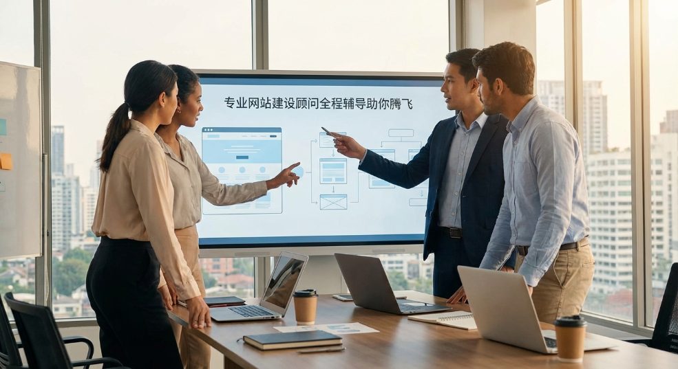 专业网站建设顾问全程辅导助你腾飞第二张图