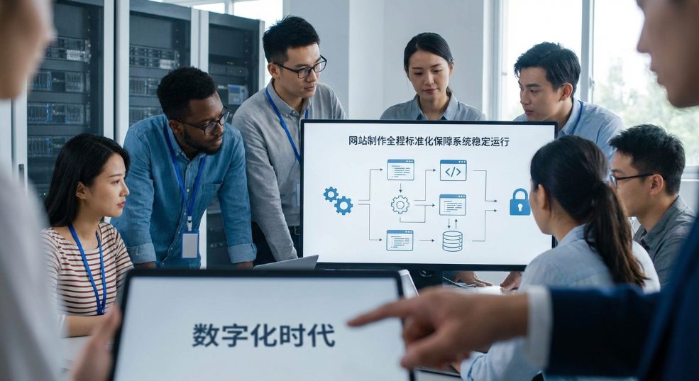 网站制作全程标准化保障系统稳定运行第二张图