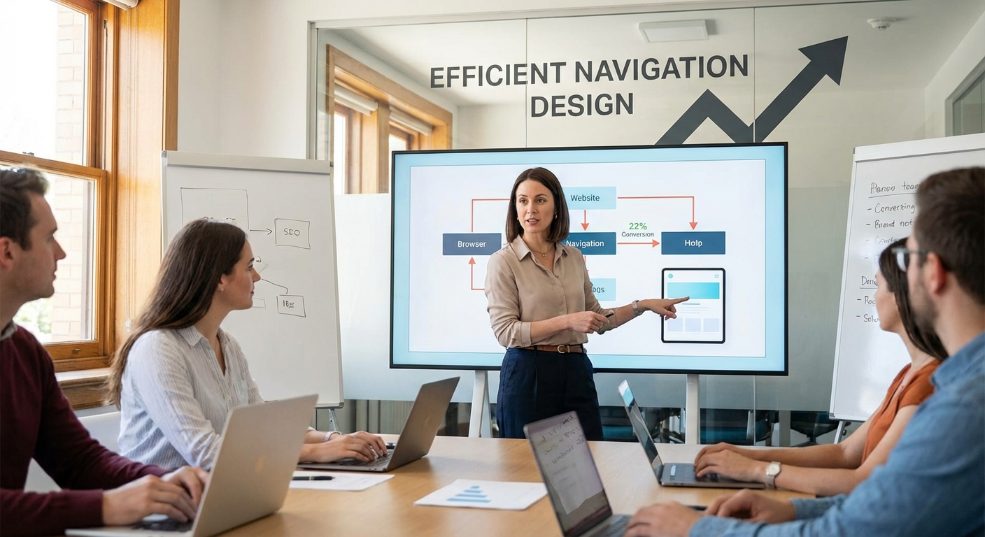 高效导航设计提升转化率