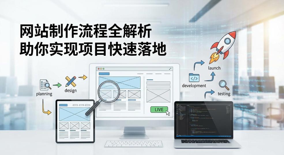 网站制作流程全解析助你实现项目快速落地
