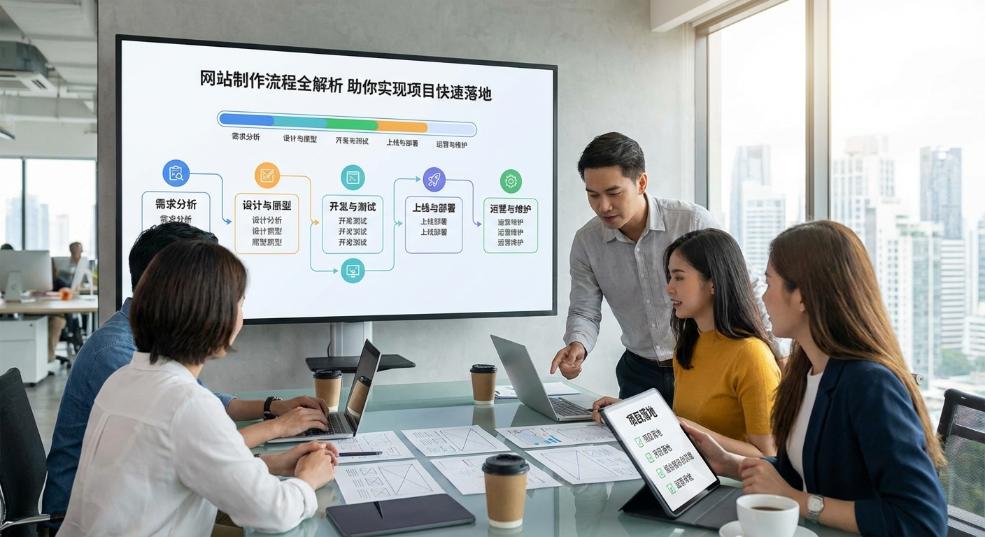 网站制作流程全解析助你实现项目快速落地第二张图