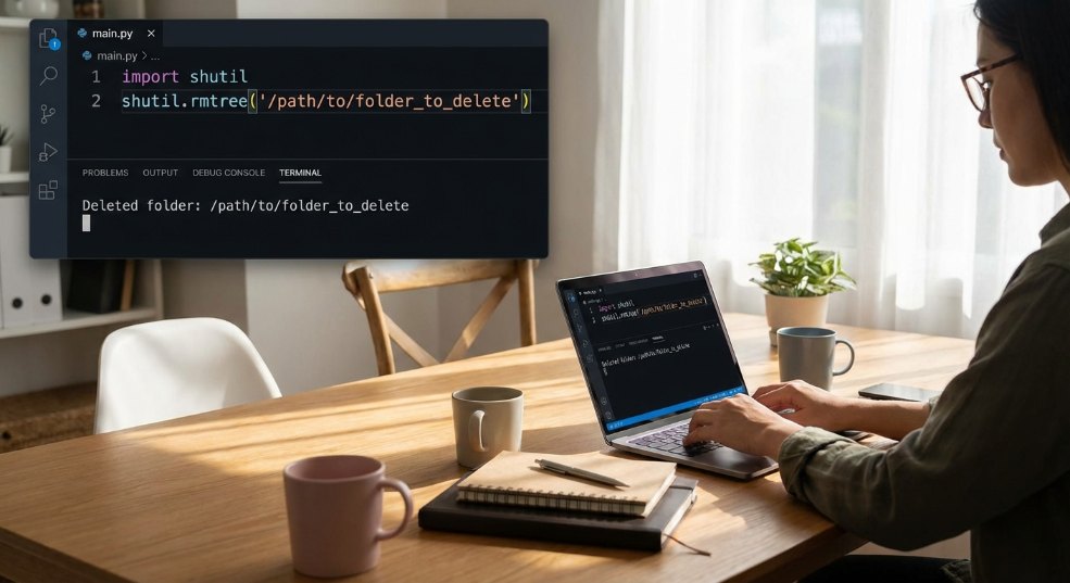 python删除文件夹 python删除文件夹第一张图