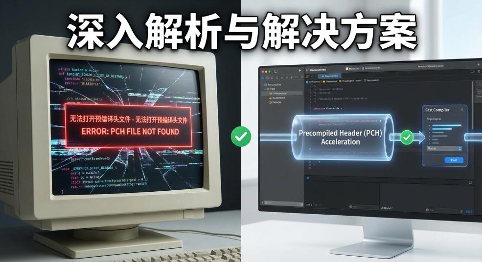 无法打开预编译头文件