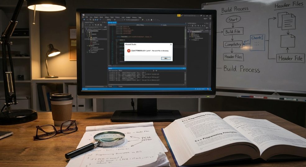 无法打开预编译头文件 无法打开预编译头文件第二张图