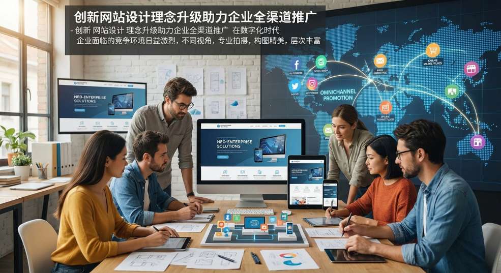 创新网站设计理念升级助力企业全渠道推广 创新网站设计理念升级助力企业全渠道推广第二张图