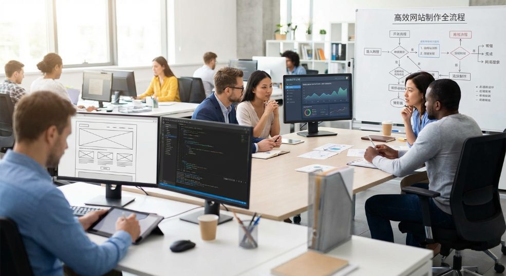 高效网站制作全流程智能运营实录第二张图