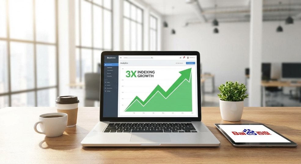 企业官网百度收录率提升3倍实战案例