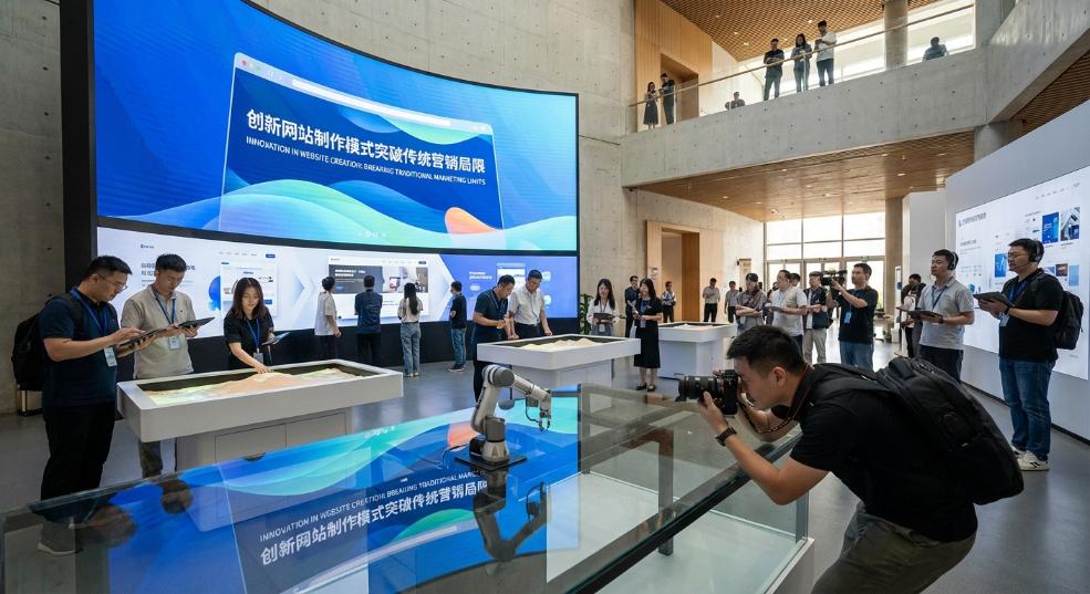 创新网站制作模式突破传统营销局限第二张图