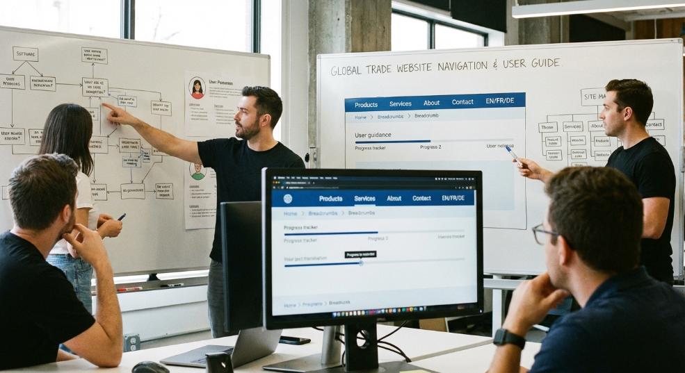 外贸网站设计中的导航与用户引导第一张图